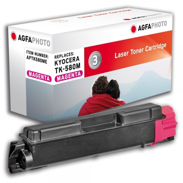 AGFA Photo Toner magenta TK-580ME für Kyocera FS-C5150