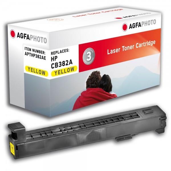 AGFA Photo Toner Gelb HP382AE HP Color LaserJet CP6015 CM6030 6040