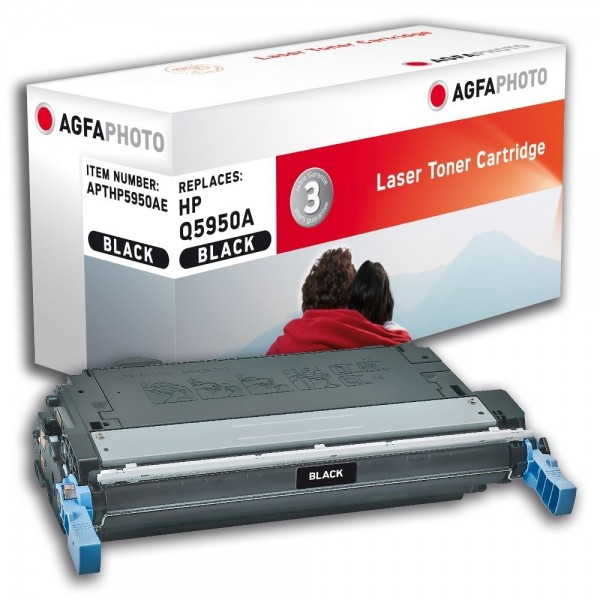 AGFA Photo Toner schwarz HP5950AE für HP Color LaserJet 4700 Series