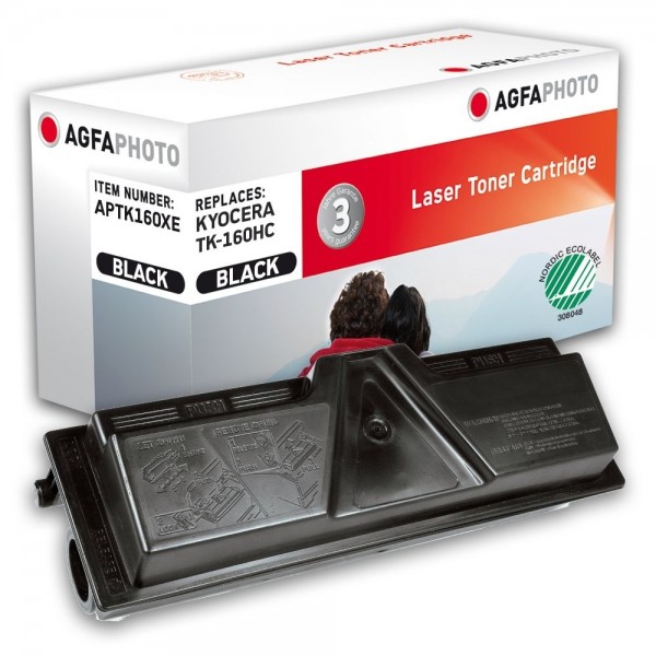 AGFA Photo Toner Schwarz TK-160XE für Kyocera FS-1120 Ecosys P2035