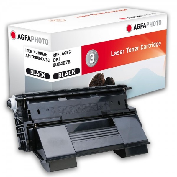 AGFA Photo Toner schwarz 9004078E für OKI B6200 B6250 B6300