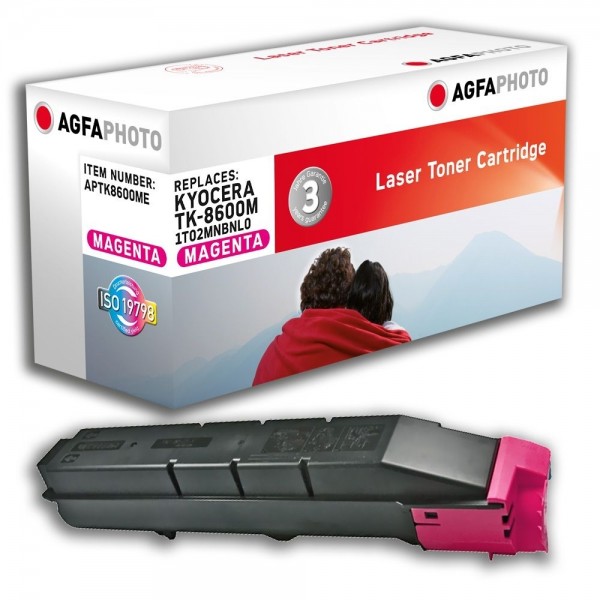 AGFA Photo Toner magenta TK-8600ME für Kyocera FS-C8600 FS-C8650