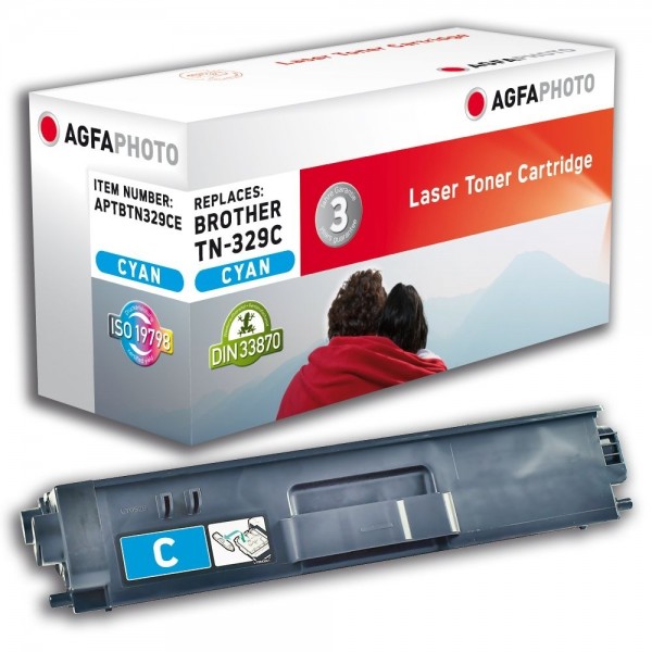 AGFA Photo Toner cyan TN-329CE Brother HL-L8350