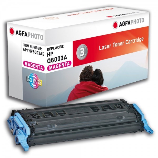 AGFA Photo Toner magenta HP6003AE für HP Color LaserJet 2600 Series