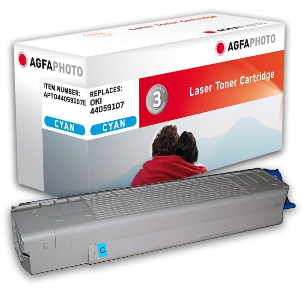 AGFA Photo Toner cyan 44059107E für OKI C810 C830