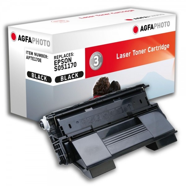 AGFA Photo Toner schwarz 170E für Epson Aculaser M4000 S051170