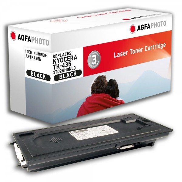 AGFA Photo Toner schwarz TK-435E für Kyocera Taskalfa 180