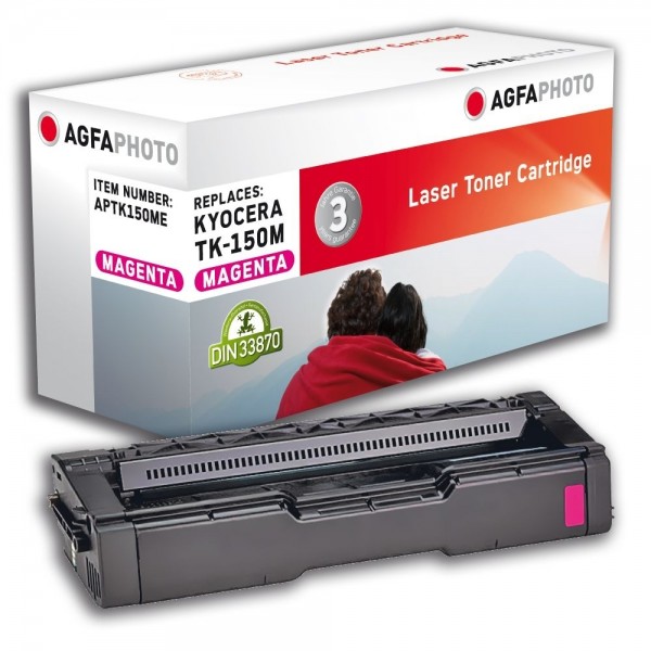 AGFA Photo Toner magenta TK-150ME für Kyocera FS-C1020 MFP