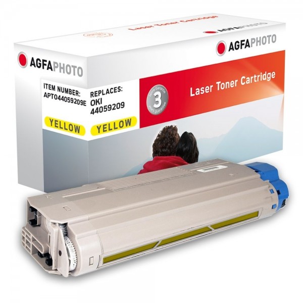 AGFA Photo Toner gelb 44059209E für OKI MC860