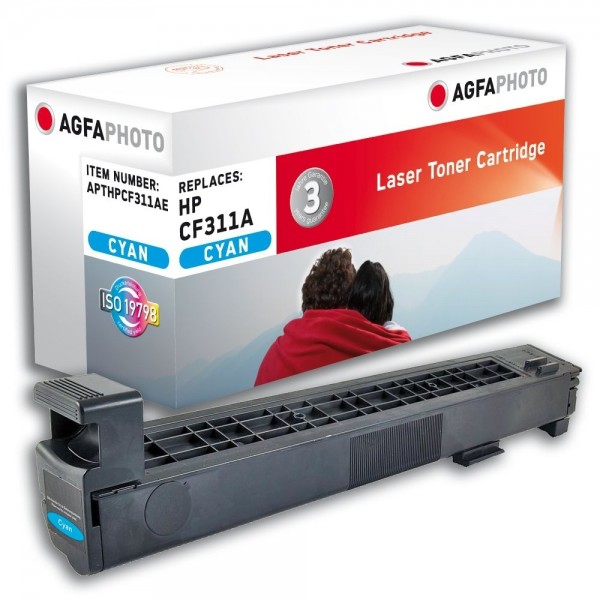 AGFA Photo Toner Cyan HP826 HPCF311AE HP Color LaserJet Enterprise M855