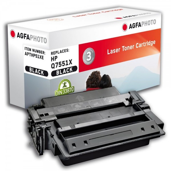 AGFA Photo Toner schwarz HP51XE für HP LaserJet M3000 LaserJet P 3004