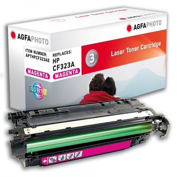 AGFA Photo Toner magenta HPCF323AE für HP Color LaserJet Enterprise M651 Series