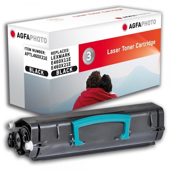 AGFA Photo Toner schwarz 460X21E für Lexmark E460