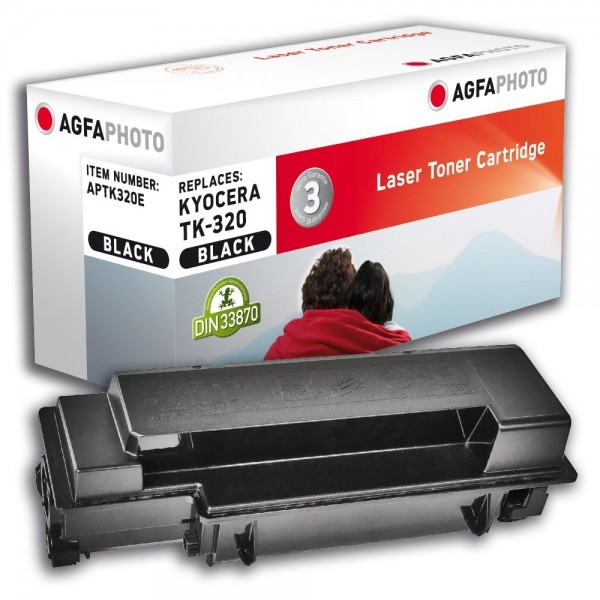 AGFA Photo Toner schwarz TK-320E für Kyocera FS-3900 FS-4000