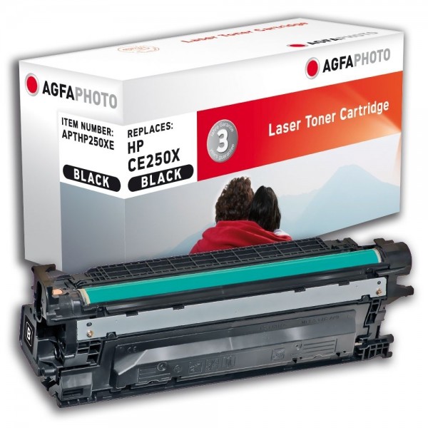 AGFA Photo Toner schwarz HP250XE für HP LaserJet CM3500 Series