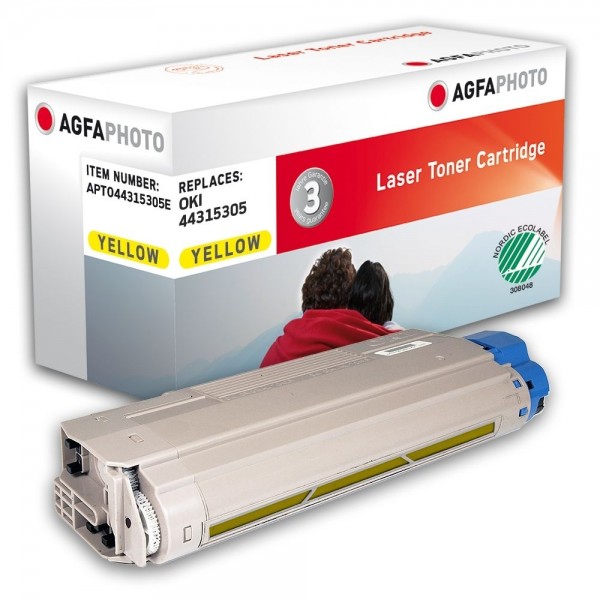 AGFA Photo Toner gelb 44315305E für OKI C610