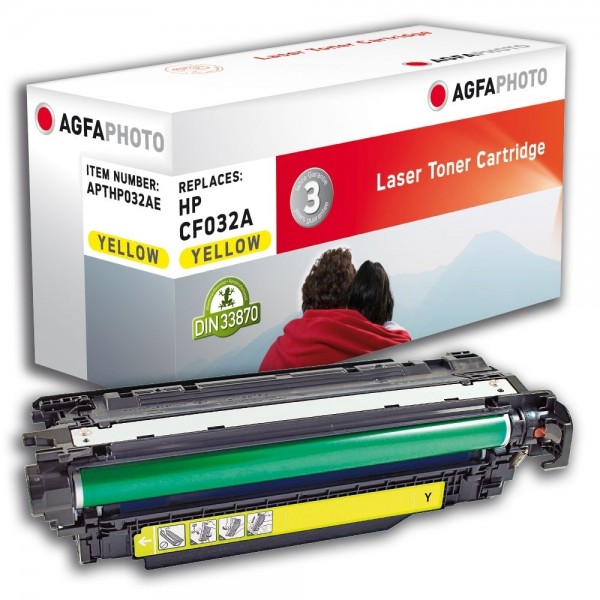 AGFA Photo Toner Gelb HP032AE für HP LaserJet Enterprise CM4540