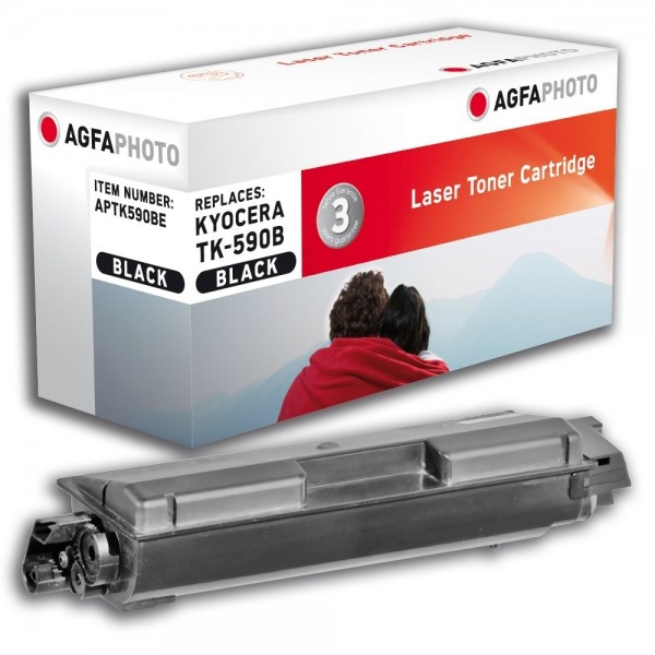 AGFA Photo Toner schwarz TK-590BE für Kyocera FS-C2026 FS-C2126