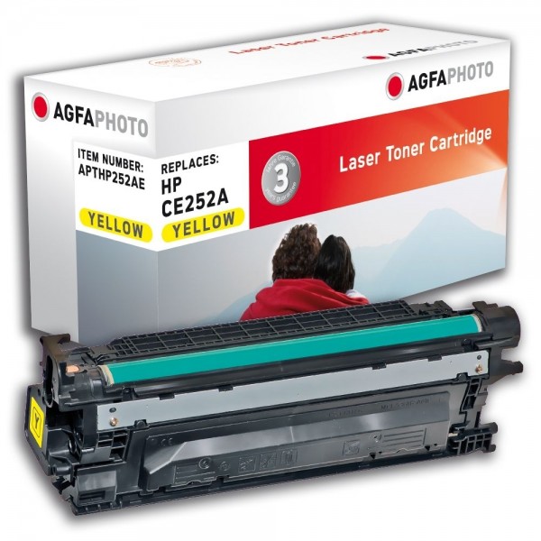 AGFA Photo Toner gelb HP252AE für HP LaserJet CM3500 Series