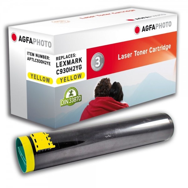 AGFA Photo Toner gelb C930H2YE für Lexmark C935