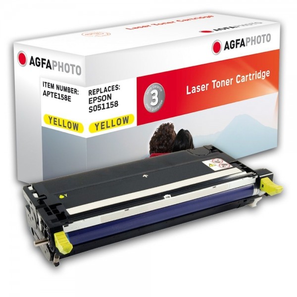 AGFA PhotoToner gelb 158E für Epson Aculaser C2800