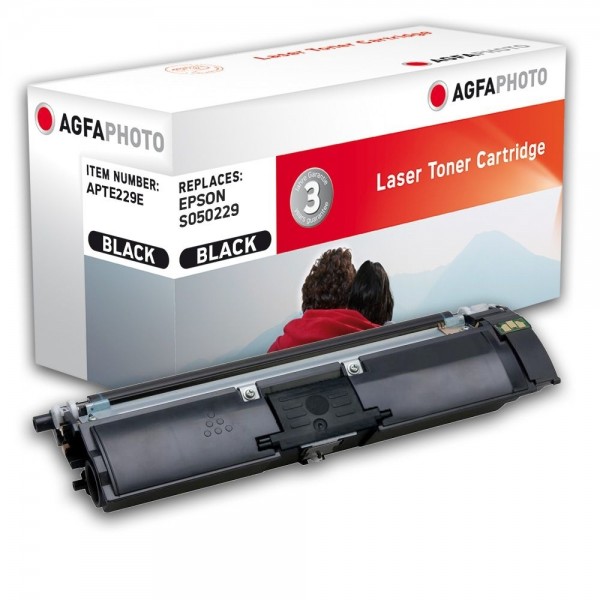 AGFA Photo Toner schwarz 229E für Epson Aculaser C2600n S050229