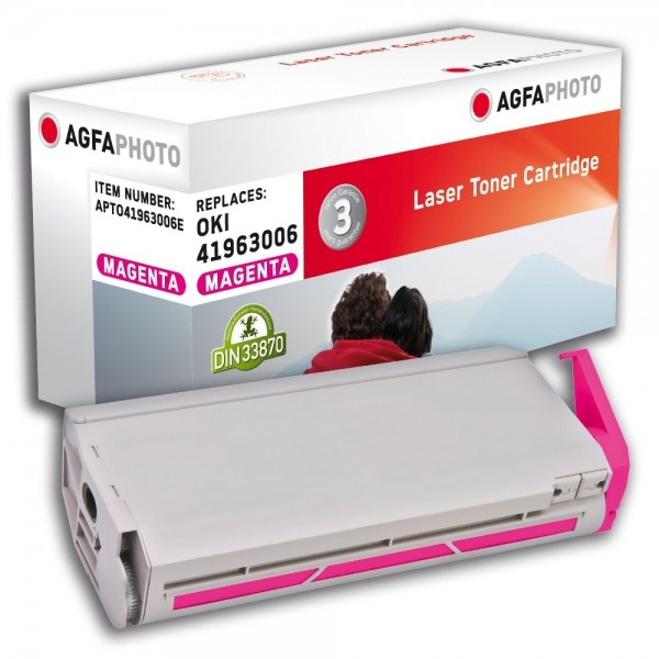 AGFA Photo Toner magenta 41963006E für OKI C7100 C7200 C7300