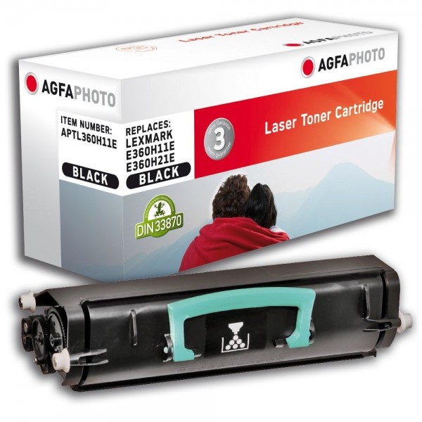 AGFA Photo Toner schwarz 360H11E für Lexmark E360 E460 E462