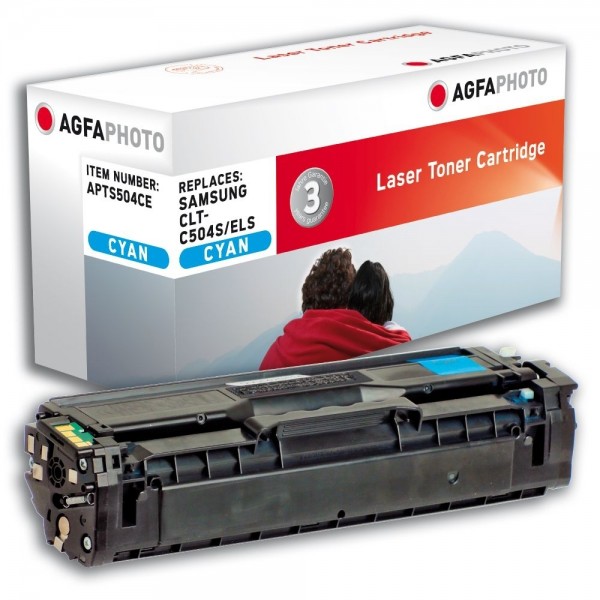 AGFA Photo Toner cyan 504CE für Samsung CLP-410 CLX-4100