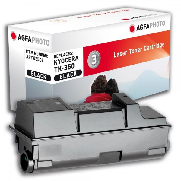 AGFA Photo Toner schwarz TK-350E für Kyocera FS-3000 FS-3100