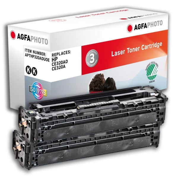 AGFA Photo Toner schwarz HP320ADUOE für HP Color LaserJet PRO CM1400 Series