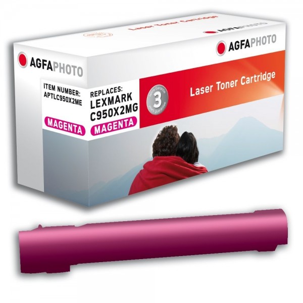 AGFA Photo Toner magenta C950X2ME für Lexmark C950 X950 X952 X954