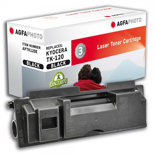 AGFA Photo Toner schwarz TK-120E für Kyocera FS-1030