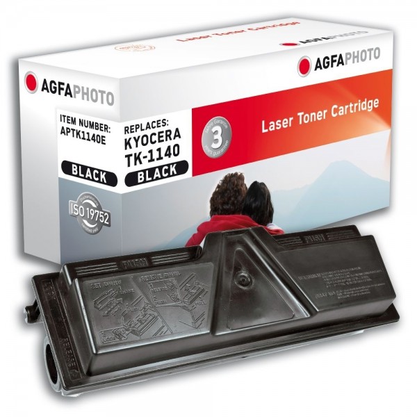 AGFA Photo Toner schwarz TK-1140E für Kyocera FS-1035 mfp 1135 mfp