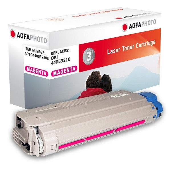 AGFA Photo Toner magenta 44059210E für OKI MC860