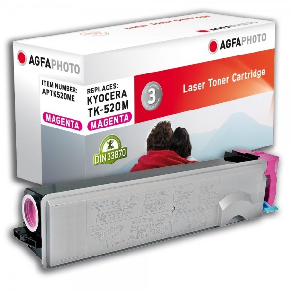 AGFA Photo Toner magenta TK-520ME für Kyocera FS-C5015N