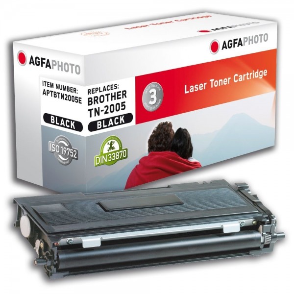 AGFA Photo Toner schwarz TN-2005E für Brother HL-2035 HL-2037