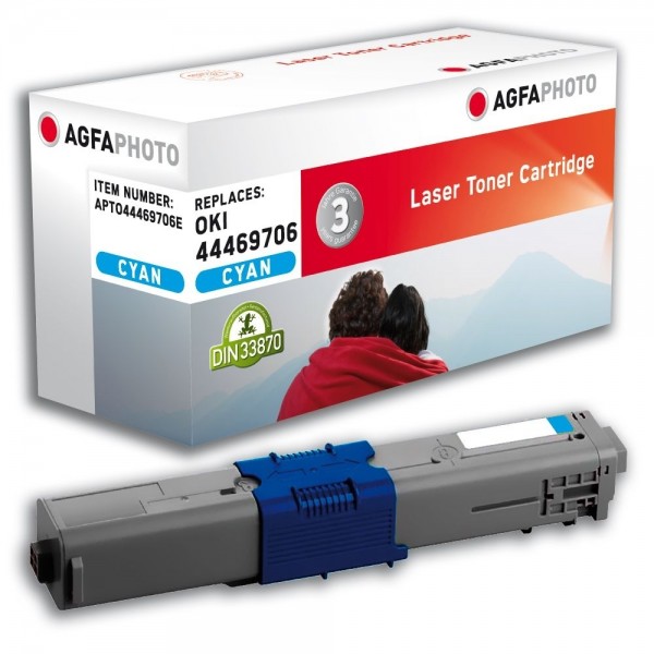 AGFA Photo Toner Cyan 44469706E OKI C310 C510