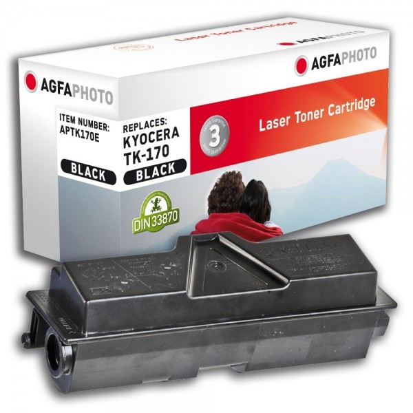 AGFA Photo Toner schwarz TK-170E für Kyocera FS-1320 FS-1370dn P2135