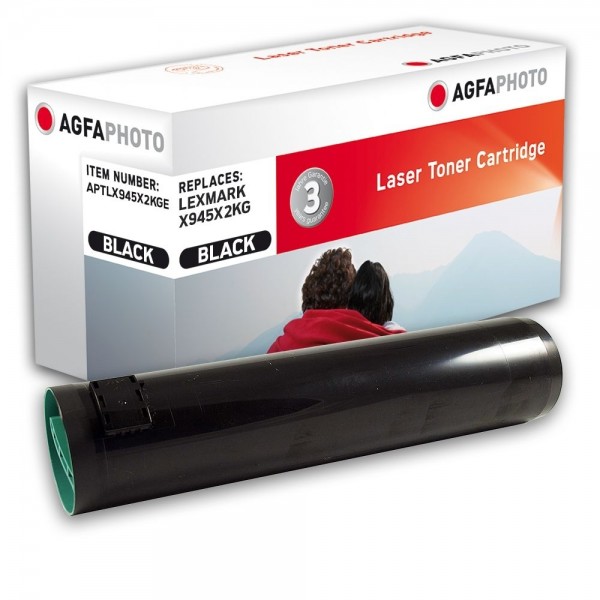 AGFA Photo Toner schwarz X945X2KGE für Lexmark X940 X945