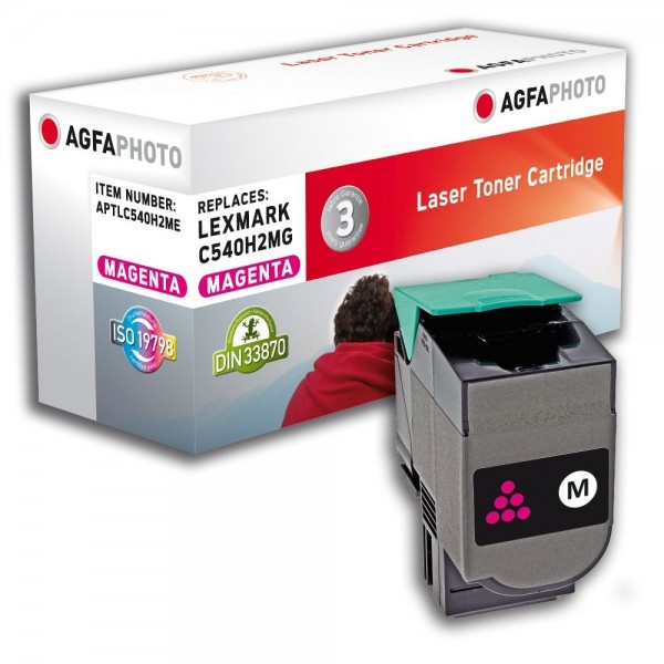 AGFA Photo Toner magenta C540H2ME für Lexmark C540