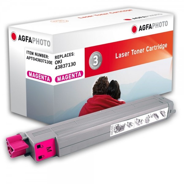 AGFA Photo Toner magenta 43837130E für OKI C9655