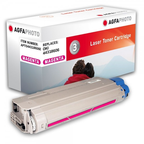 AGFA Photo Toner magenta 44318606E für OKI C710