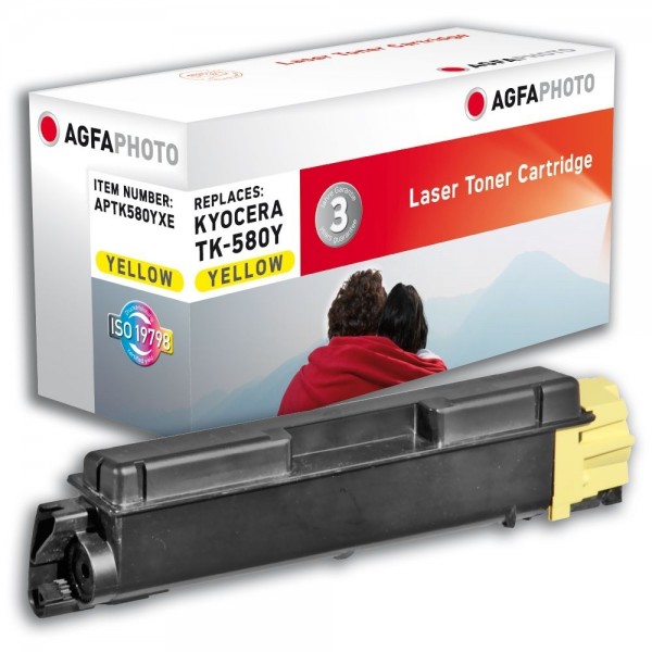 AGFA Photo Toner gelb TK-580YXE für Kyocera FS-C5150