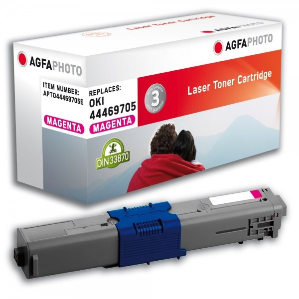 AGFA Photo Toner magenta 44469705E OKI C310 C510