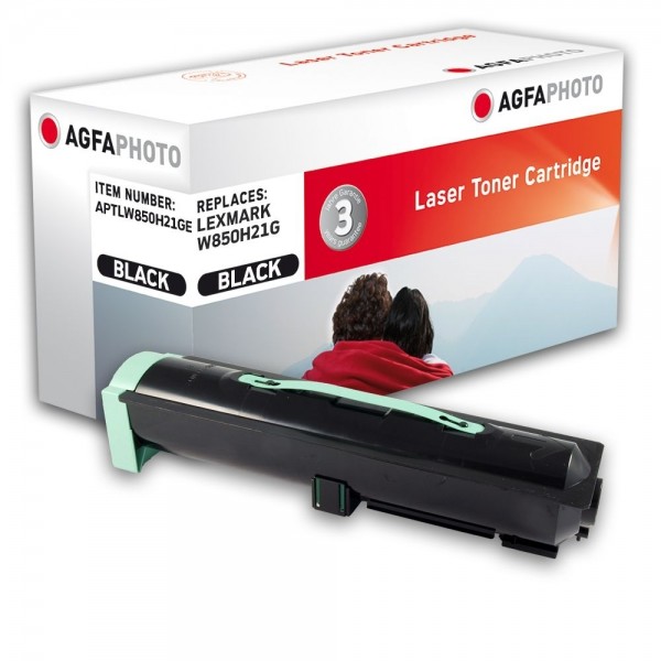 AGFA Photo Toner schwarz W850H21GE für Lexmark W850