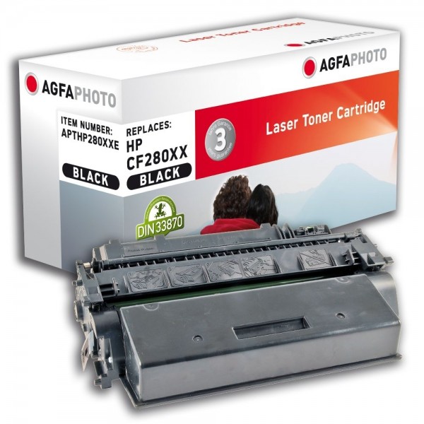 AGFA Photo Toner schwarz HP280XXE für HP LaserJet PRO 400 M401A