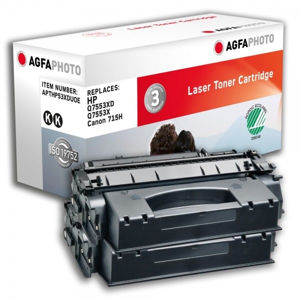 AGFA Photo Toner schwarz HP53XDUOE für HP LaserJet M2700 Series