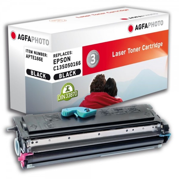 AGFA Photo Toner schwarz 166E für Epson EPL-6200 C13S050166