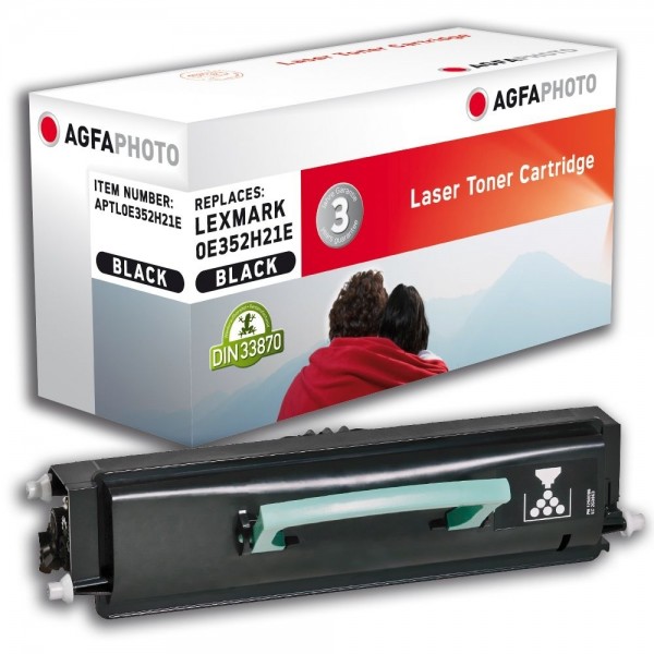 AGFA Photo Toner schwarz 0E352H21E Lexmark E350 E352